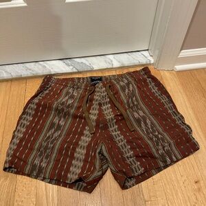 Todd snyder  Brown Striped Shorts